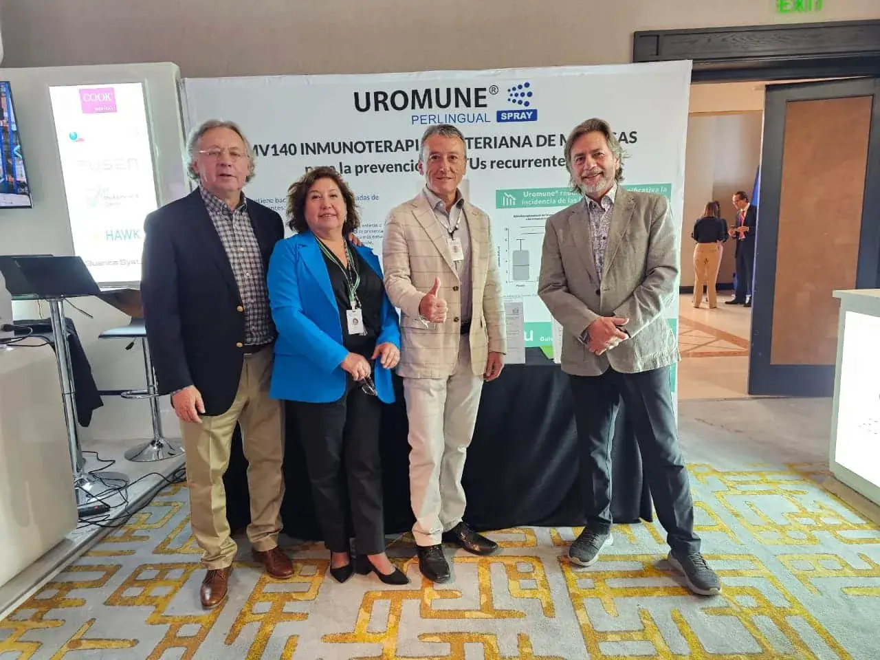 Allos Chile presentes en Curso Anual de Urología